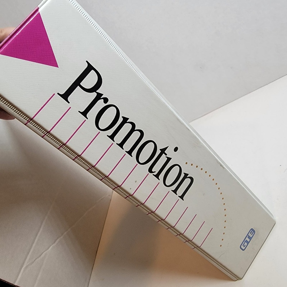 GTE Vintage 3 Ring Binder Promotion Reference Materials 80s Telephone Tech